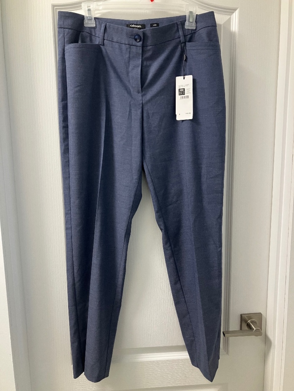 NWT Olsen Lisa straight fit pants size 10
